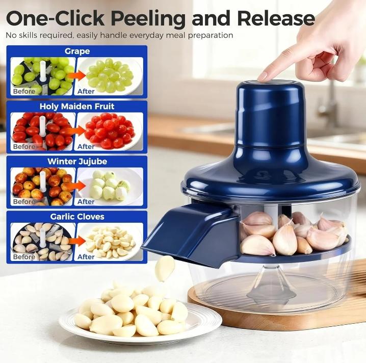 Electric fruit and vegetable peeler
